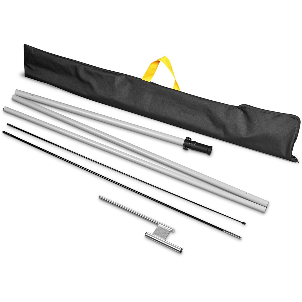 Legend 4M Sublimated Arcfin Double-Sided Flying Banner - 1 complete unit - Image 3