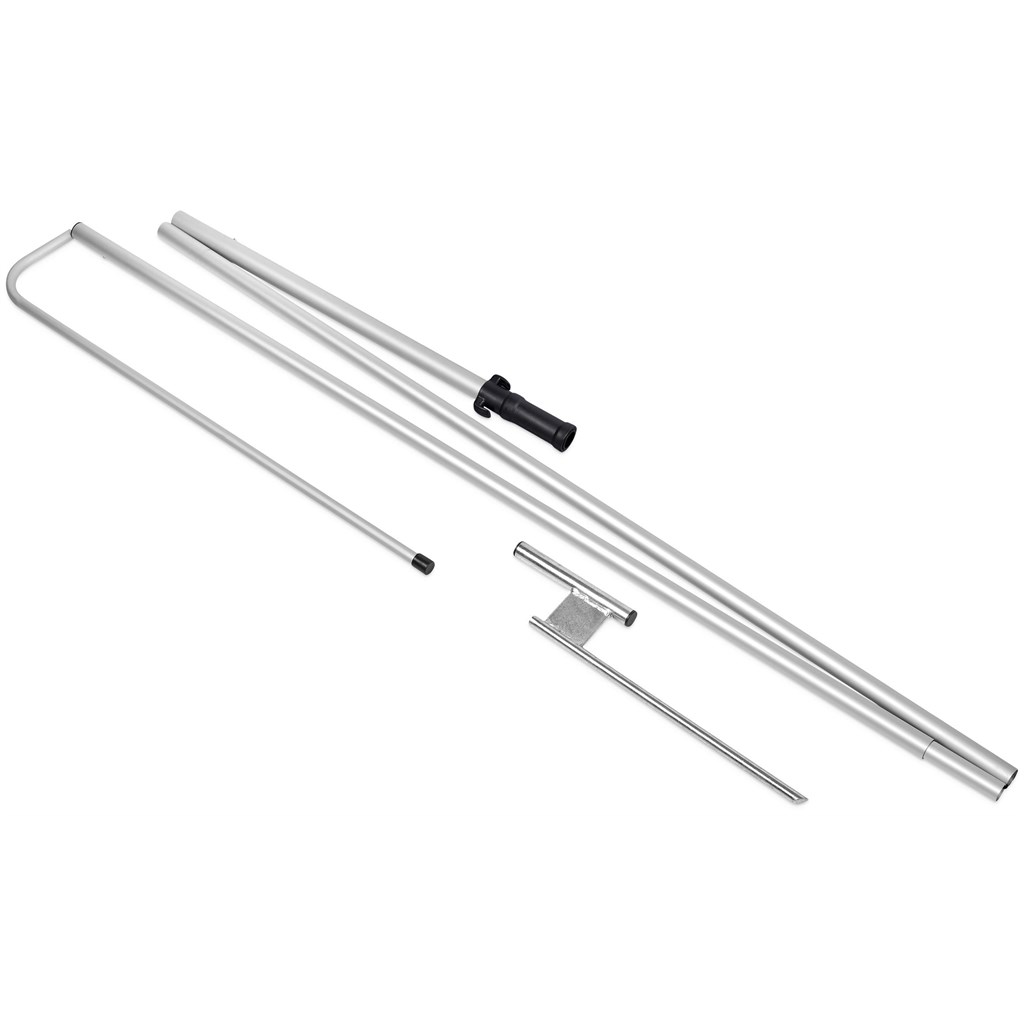 Legend 3M Sublimated Telescopic Double-Sided Flying Banner - 1 complete unit - Image 2