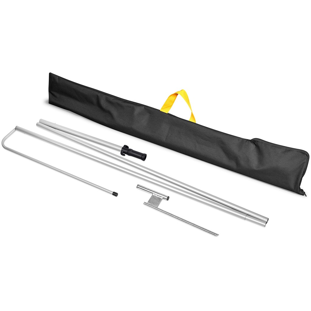 Legend 3M Sublimated Telescopic Double-Sided Flying Banner - 1 complete unit - Image 10