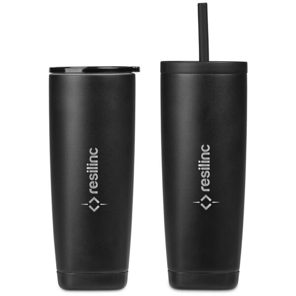 Alex Varga Aurelian Stainless Steel 2-in-1 Vacuum Tumbler & Straw