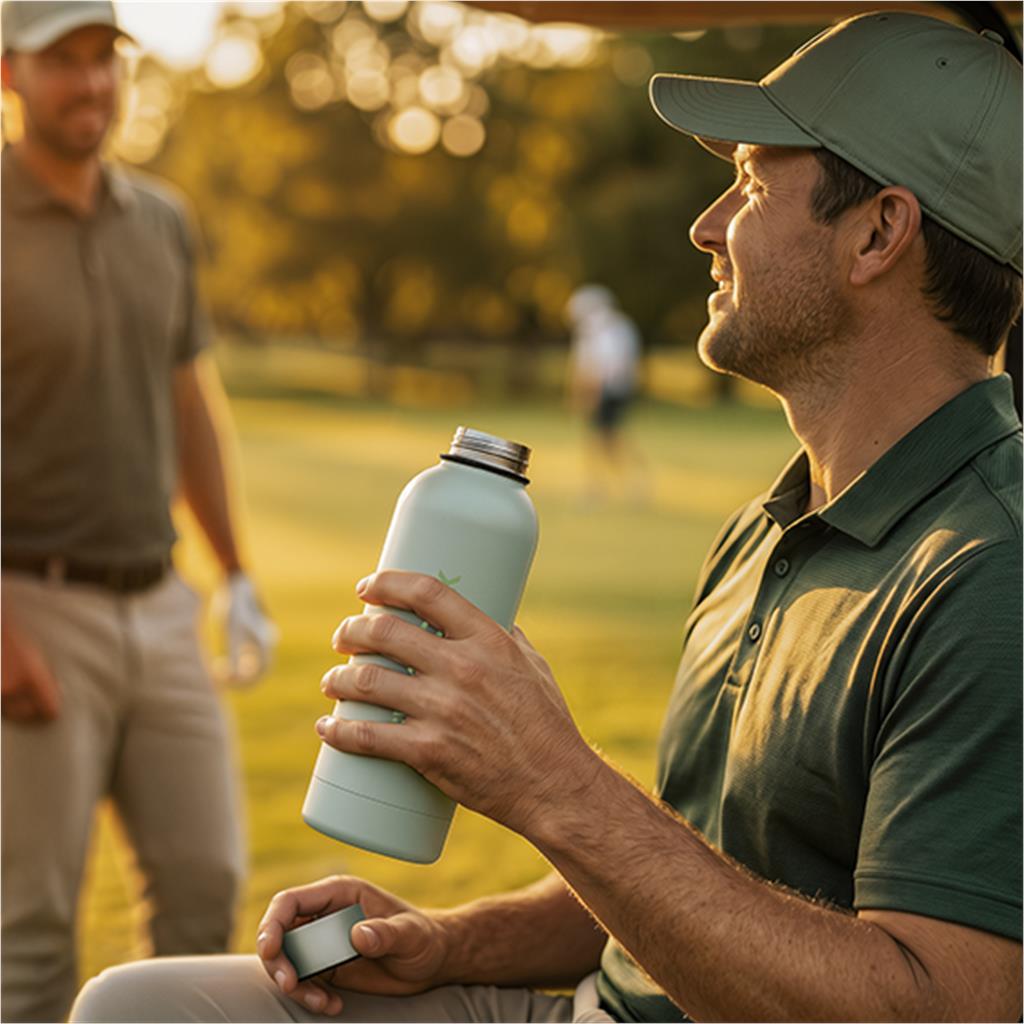 Kooshty Bermuda Recycled Stainless Steel Water Bottle – 800ml - Image 2