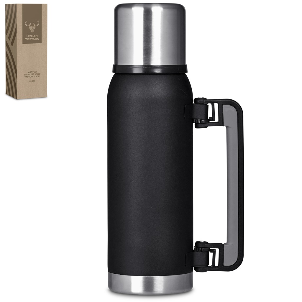 Urban Terrain Montusi Stainless Steel Vacuum Flask - 1 Litre - Image 5