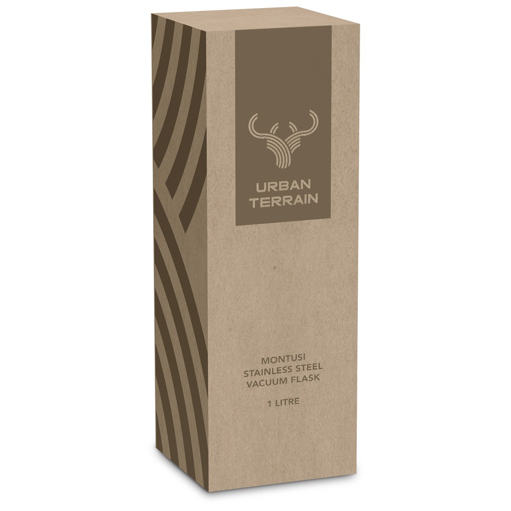 Urban Terrain Montusi Stainless Steel Vacuum Flask - 1 Litre - Image 4