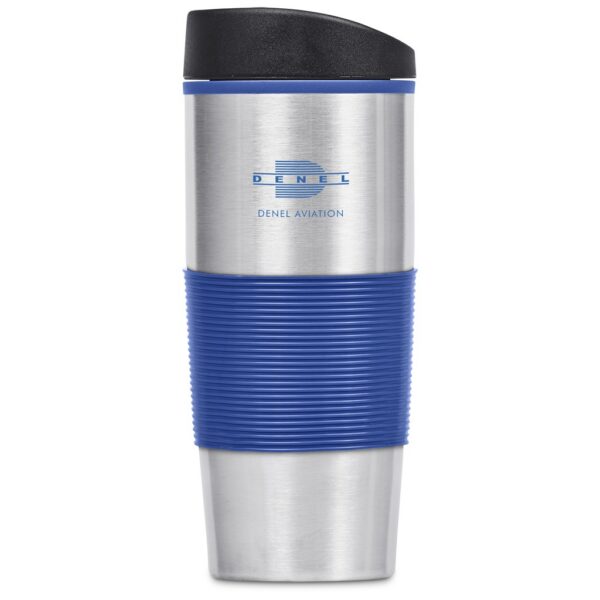 Ridge Stainless Steel & Plastic Double-Wall Tumbler - 450ml