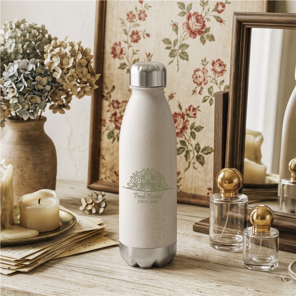 Okiyo Kimi Wheat Straw Water Bottle - 680ml - Image 8