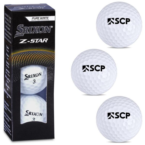 Srixon Z Star Golf Balls (Sleeve of 3)