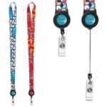 Altitude Badge Reel Single-Sided Sublimated Satin Lanyard