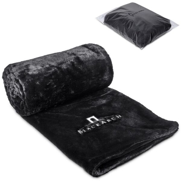 Alex Varga Palazzo Faux Fur Fleece Blanket