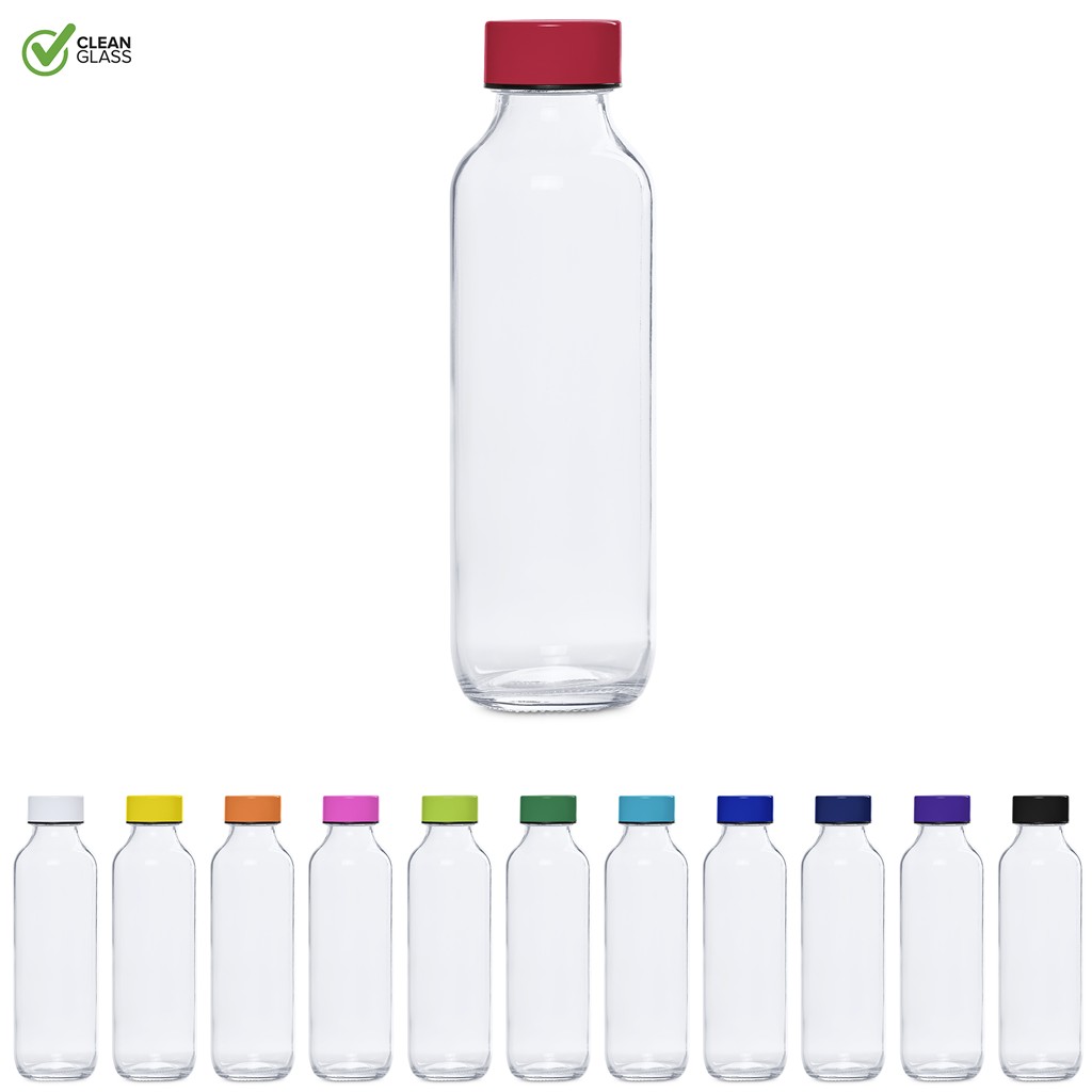 Kooshty Gladiola Glass Water Bottle - 500ml - Image 6