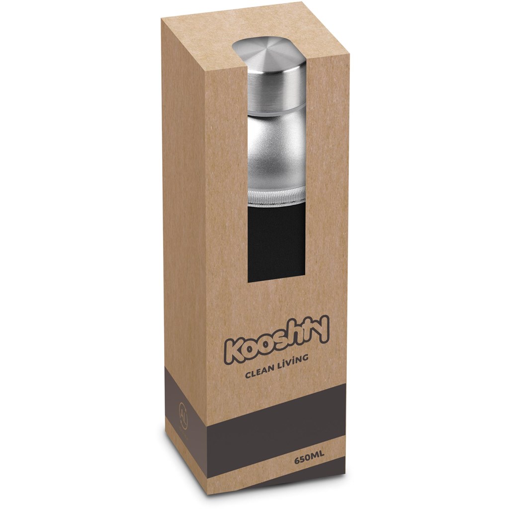 Kooshty Tosla Recycled Aluminium Water Bottle - 650ml - Image 6