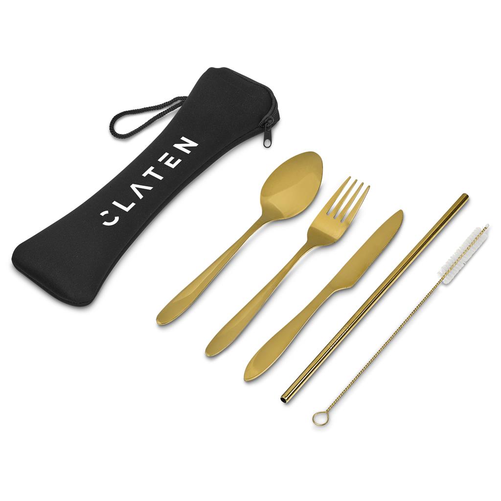 Serendipio Golden Cutlery Set - Image 2
