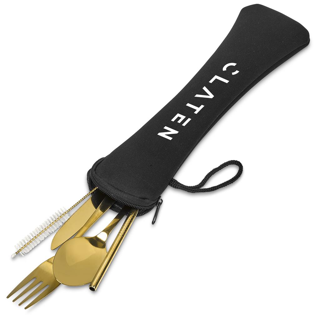 Serendipio Golden Cutlery Set - Image 4