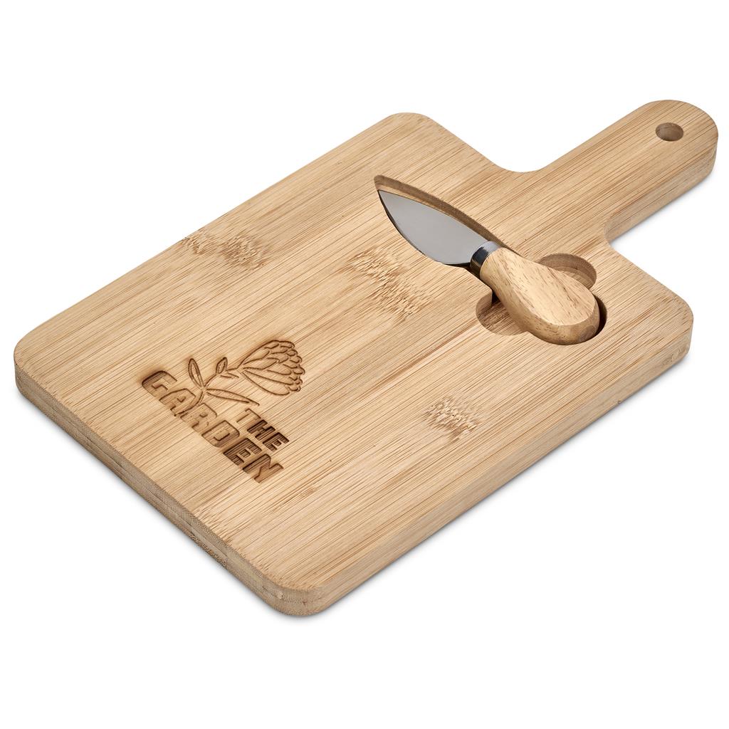 Okiyo Kanteika Bamboo Cheese Board Set - Image 2