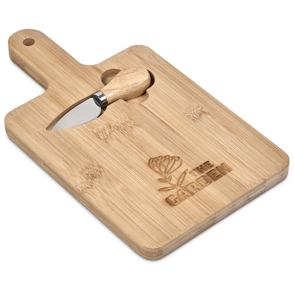 Okiyo Kanteika Bamboo Cheese Board Set - Image 6