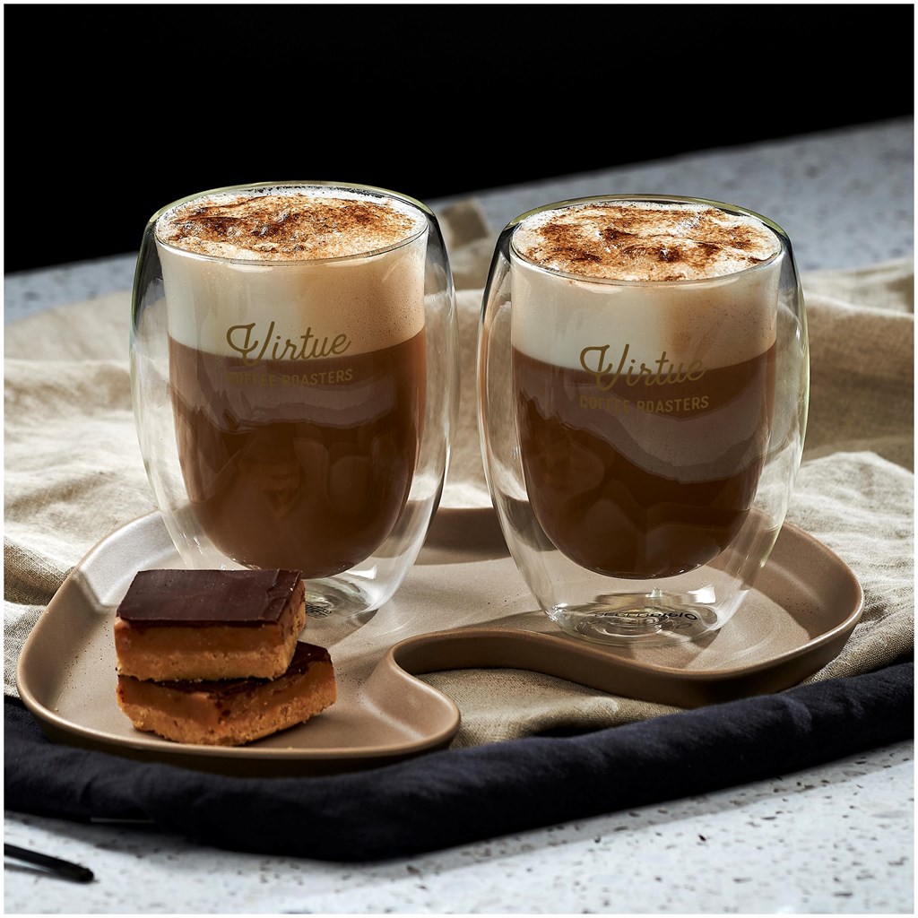 Serendipio Lorenzo Glass Double-Wall Cup - 350ml - Image 6