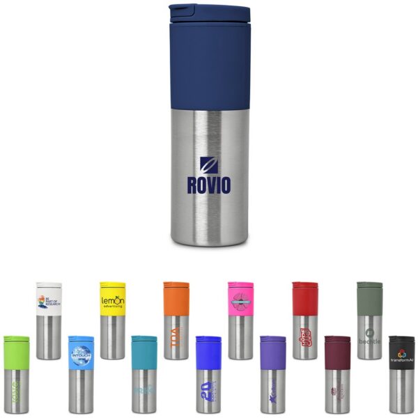 Kooshty Typhoon Stainless Steel & Plastic Double-Wall Tumbler - 450ml