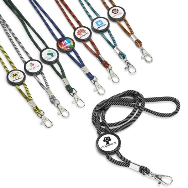 Altitude Candystripe Dome Lanyard