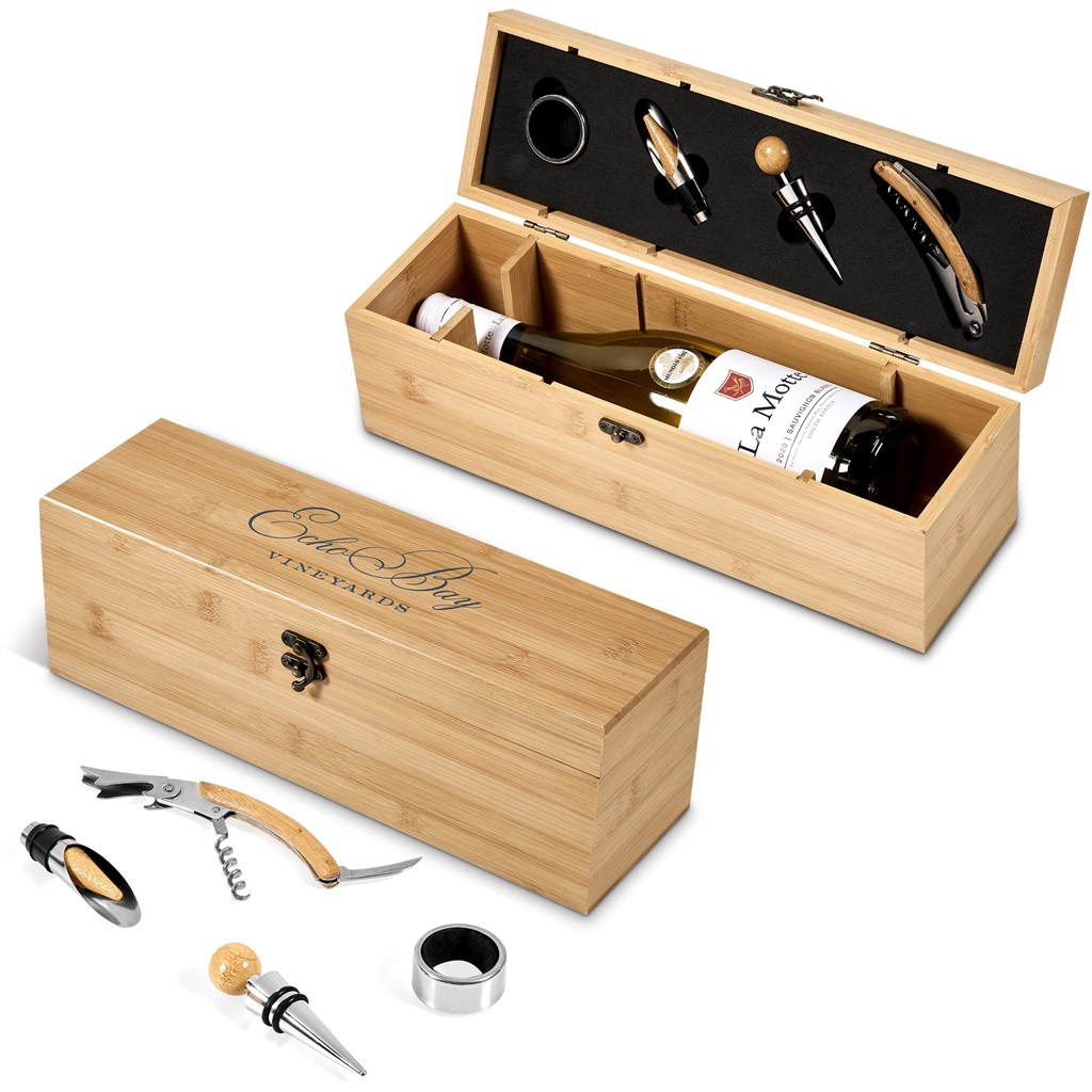 Okiyo Wainoka Bamboo Wine Set - Image 6
