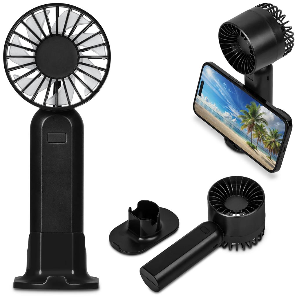 Altitude Laqueta Rechargeable Handheld Mini USB Fan - Image 4