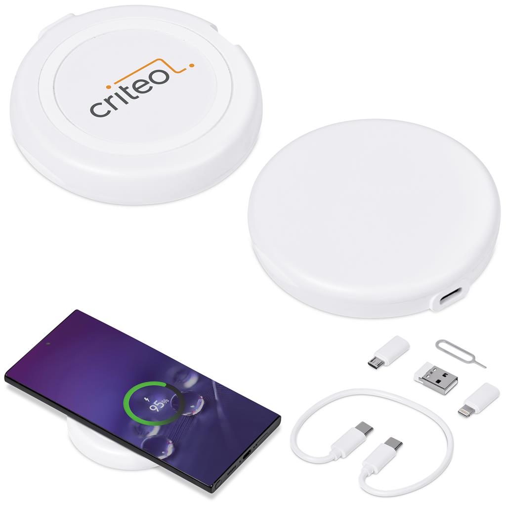 Altitude Orbit Wireless Charger & Multi-Function Cable Kit