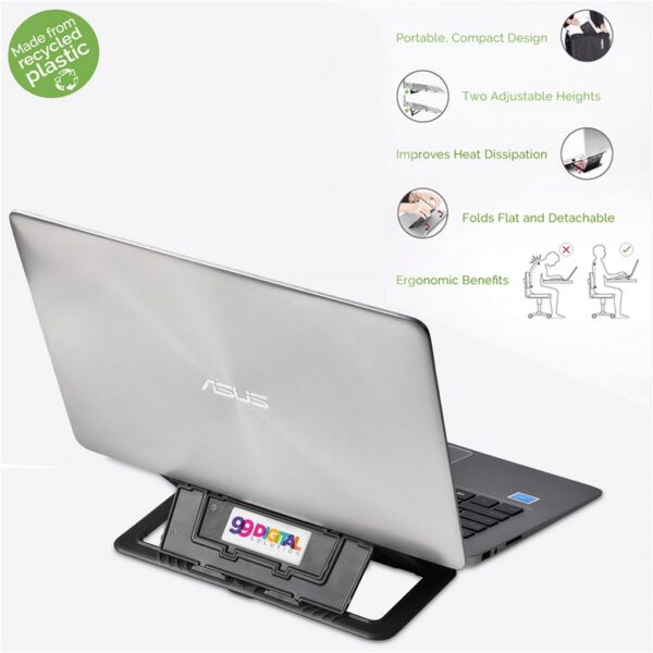 Okiyo Eezigo Recycled Plastic Portable Laptop Stand