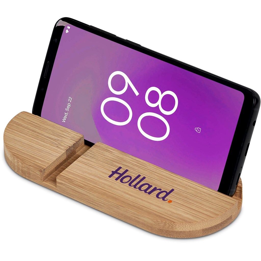 Okiyo Kurosu Bamboo Phone Stand - Image 25