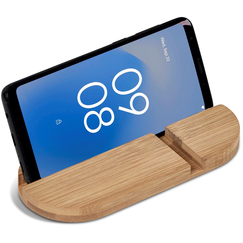 Okiyo Kurosu Bamboo Phone Stand - Image 6
