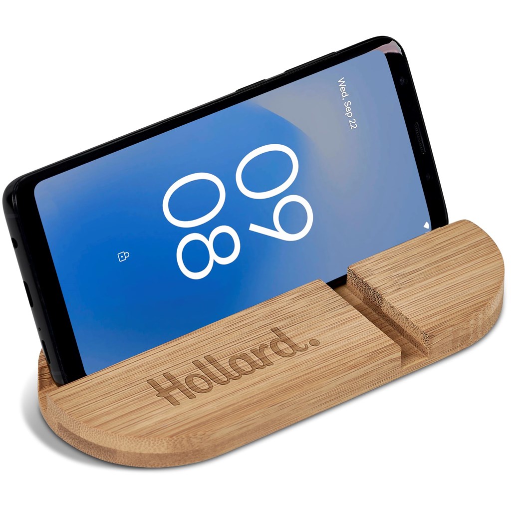 Okiyo Kurosu Bamboo Phone Stand - Image 20