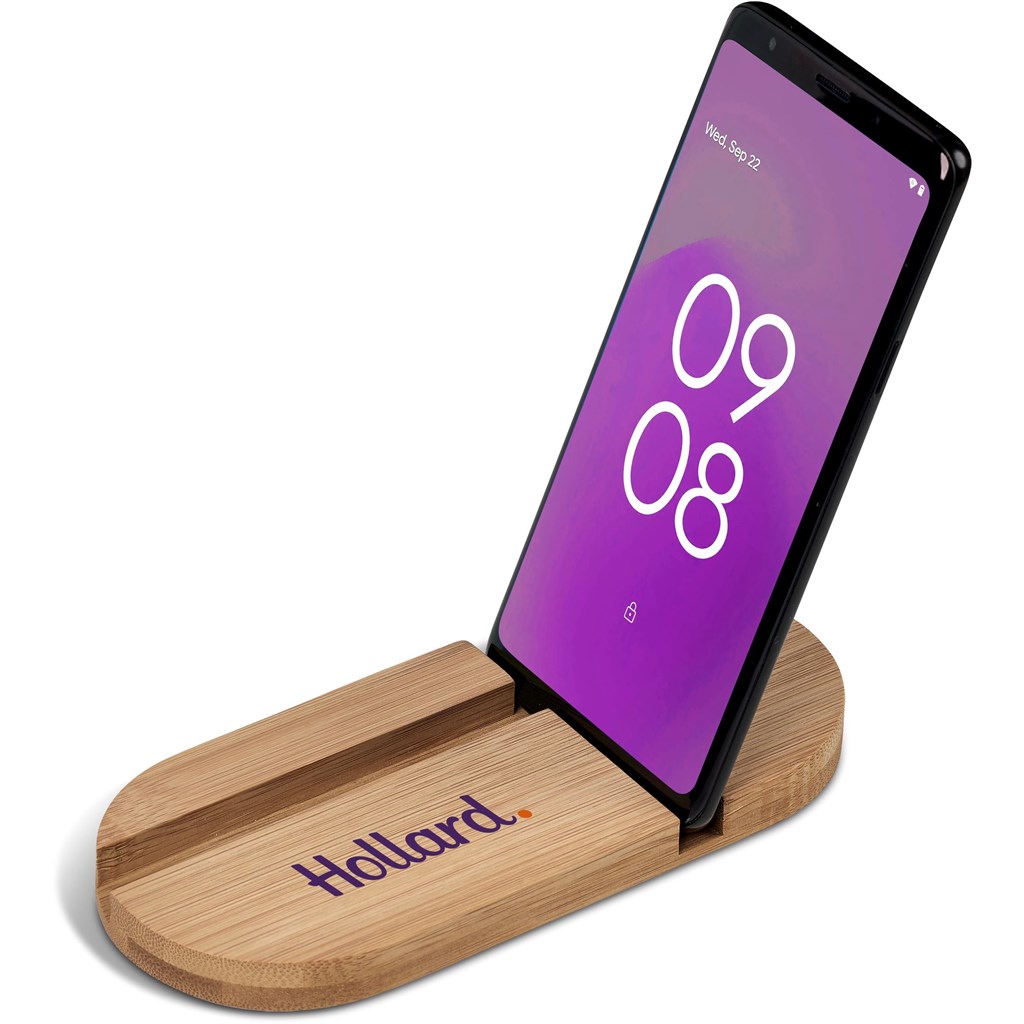 Okiyo Kurosu Bamboo Phone Stand - Image 17