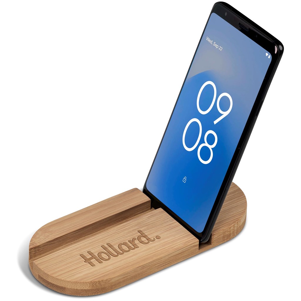 Okiyo Kurosu Bamboo Phone Stand - Image 16