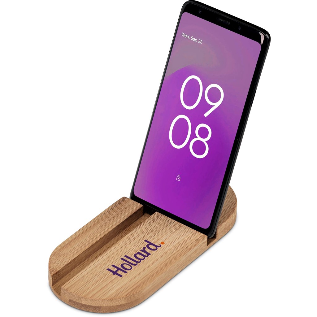 Okiyo Kurosu Bamboo Phone Stand - Image 26