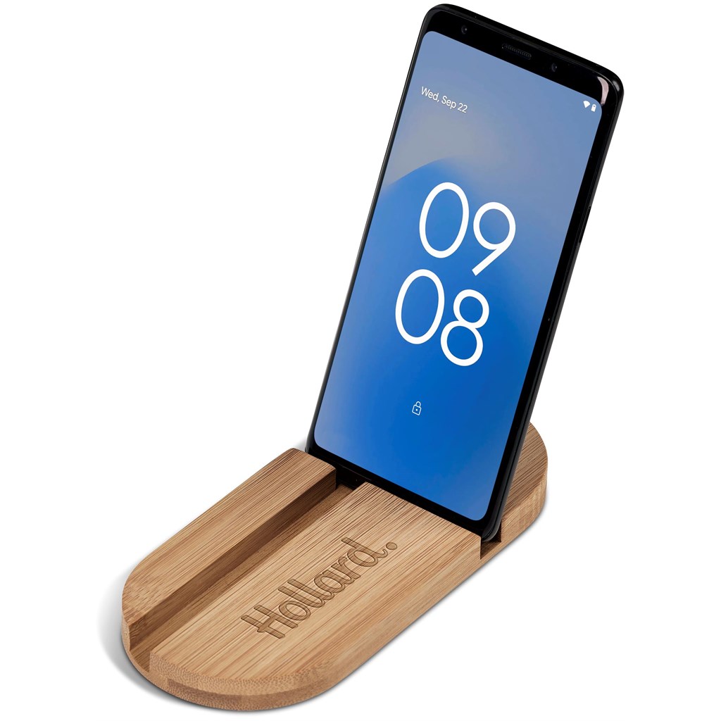 Okiyo Kurosu Bamboo Phone Stand - Image 21