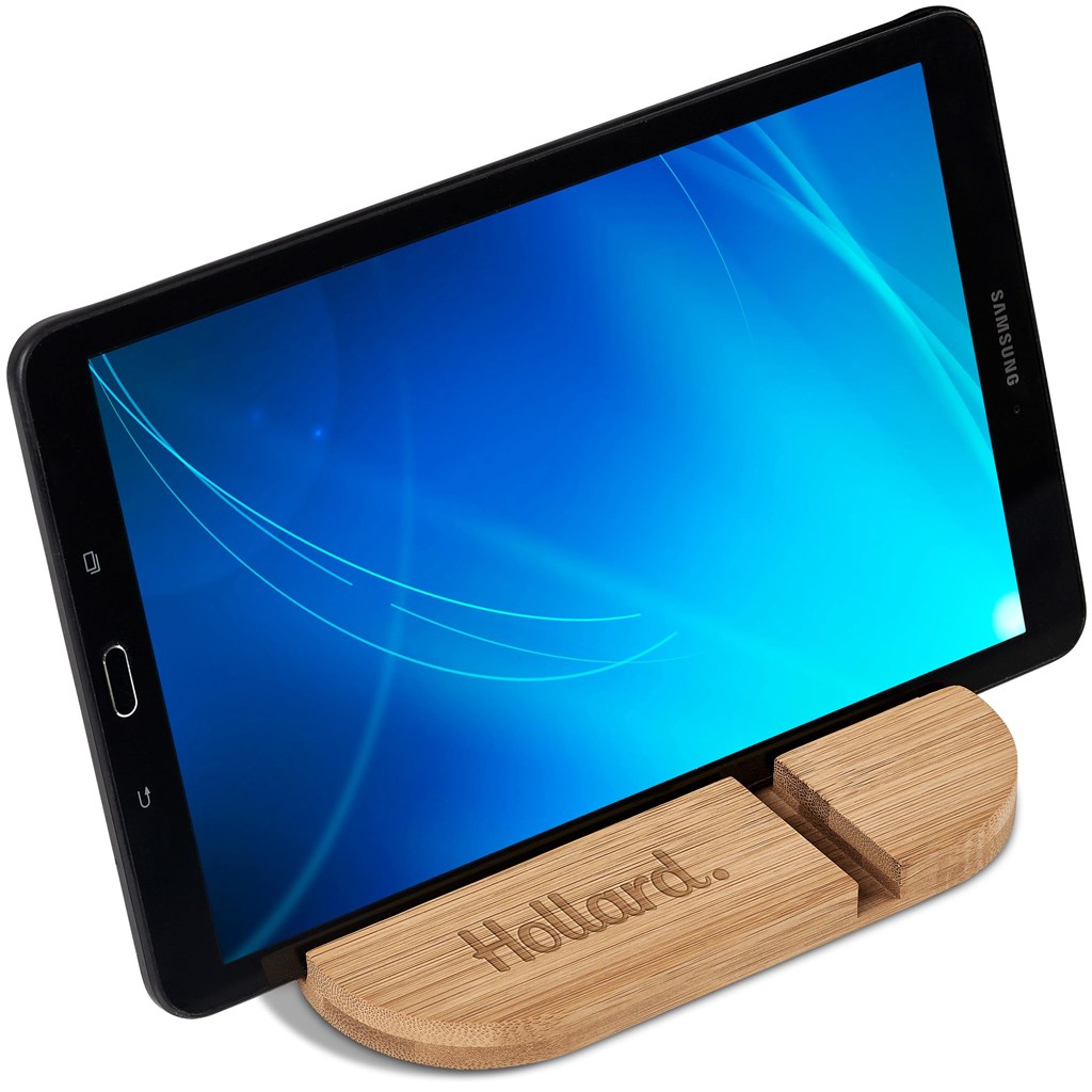 Okiyo Kurosu Bamboo Phone Stand - Image 7