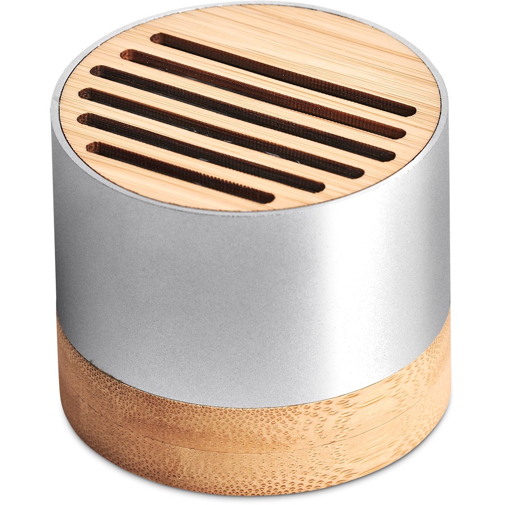 Okiyo Utau Bamboo & Recycled Aluminium Bluetooth Speaker - Image 7