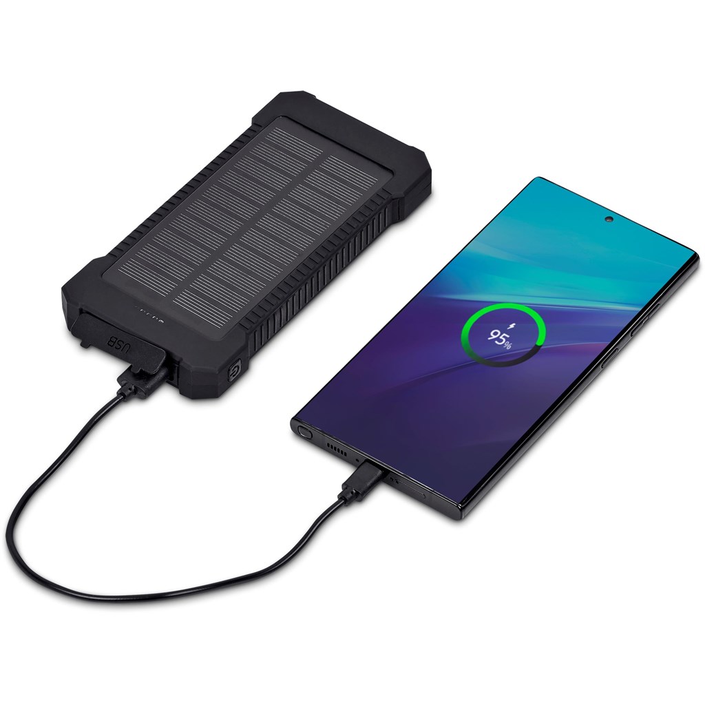 Swiss Cougar Durban Fast Charge 20W Solar Power Bank -10 000mAh - Image 2