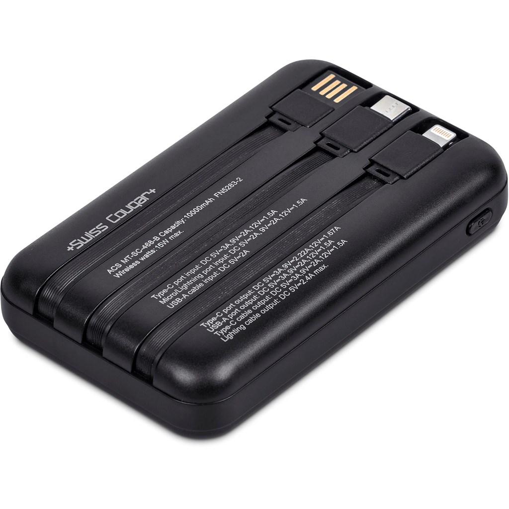 Swiss Cougar Argos Fast Charge 20W Wireless Charging Magnetic Power Bank - 10 000mAh - Image 15