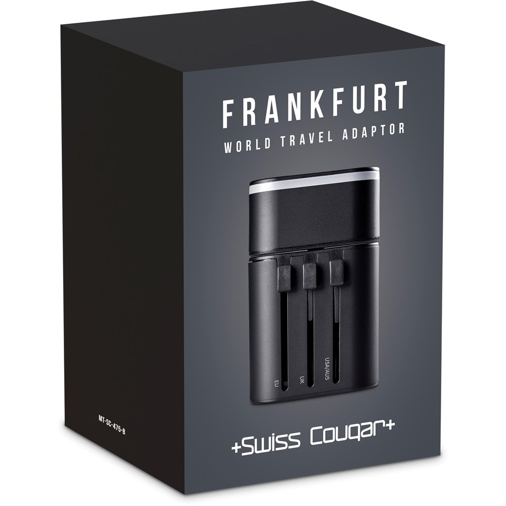 Swiss Cougar Frankfurt World Travel Adaptor - Image 16
