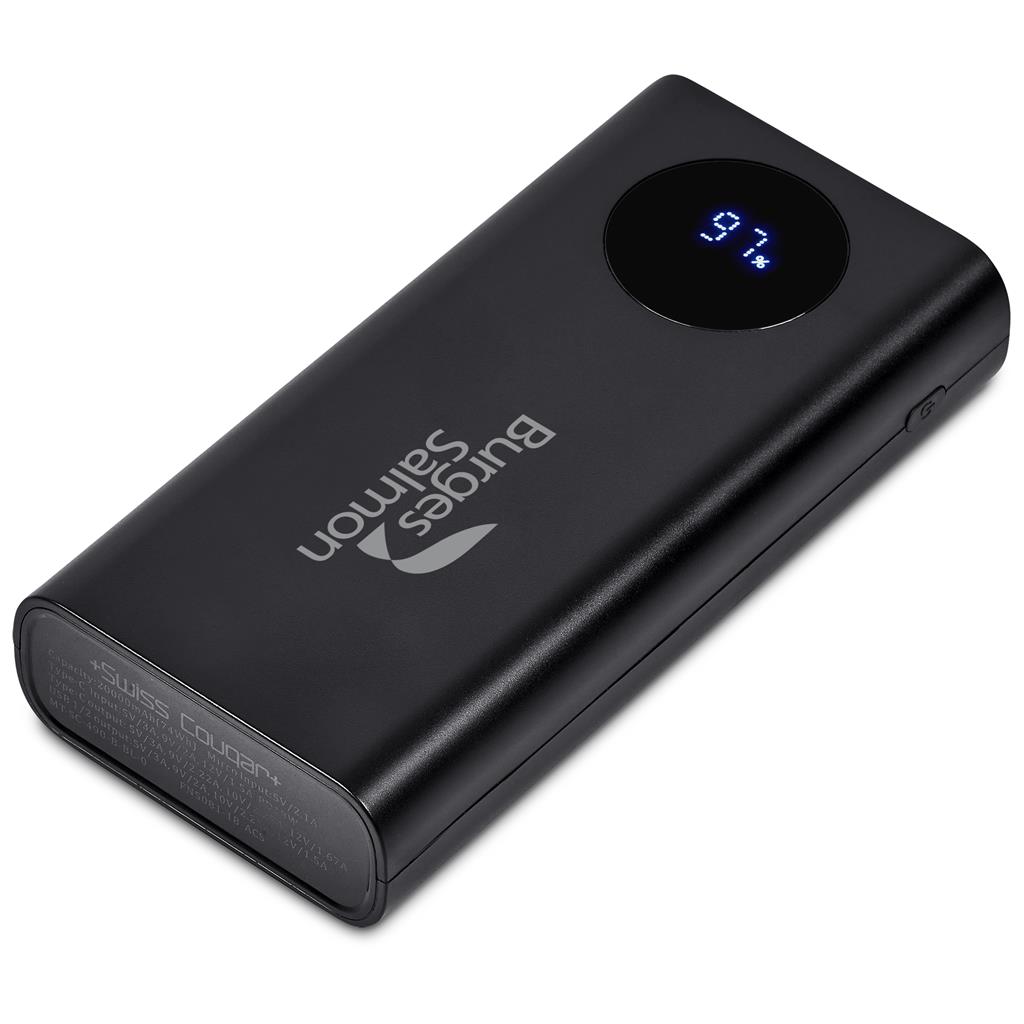 Swiss Cougar Busan Fast Charge 20W Power Bank - 20 000mAh - Image 4