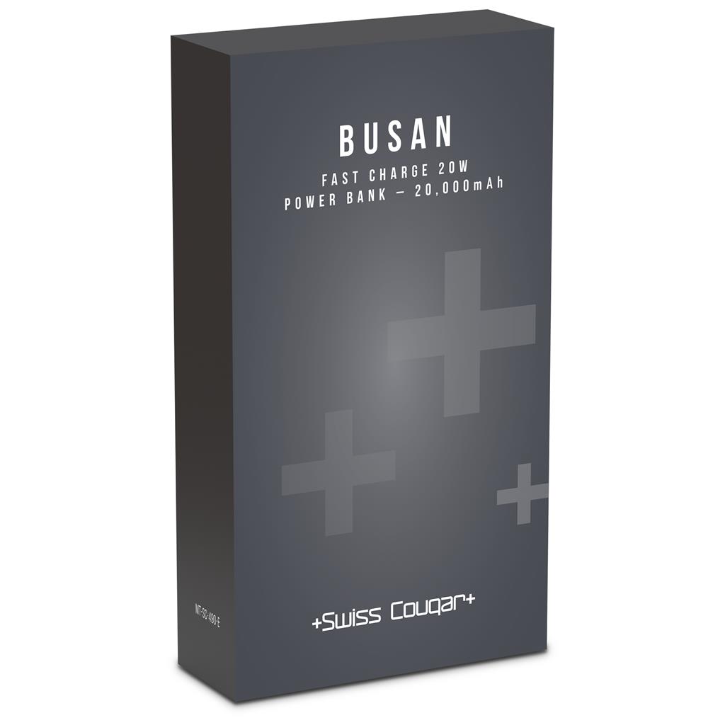 Swiss Cougar Busan Fast Charge 20W Power Bank - 20 000mAh - Image 5
