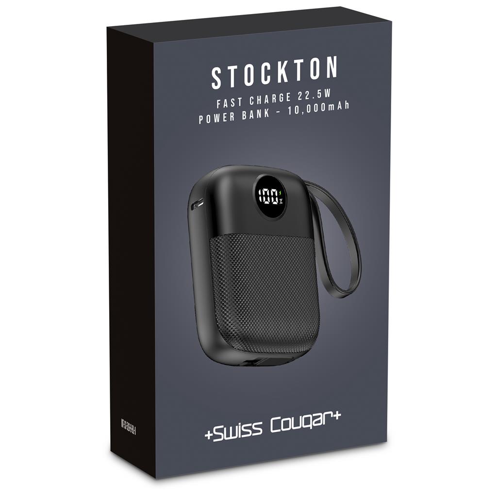 Swiss Cougar Stockton Fast Charge 22.5W Power Bank - 10 000mAh - Image 4