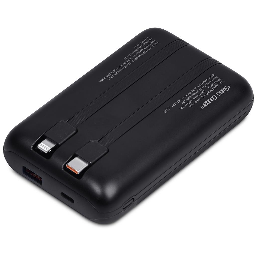 Swiss Cougar Indianapolis Fast Charge 22.5W Power Bank - 20 000mAh - Image 14
