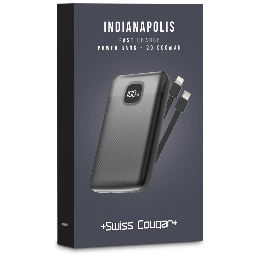 Swiss Cougar Indianapolis Fast Charge 22.5W Power Bank - 20 000mAh - Image 12