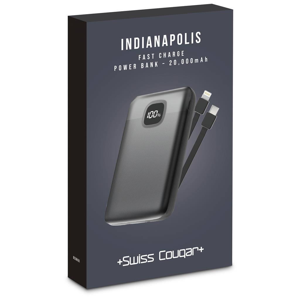 Swiss Cougar Indianapolis Fast Charge 22.5W Power Bank - 20 000mAh - Image 7