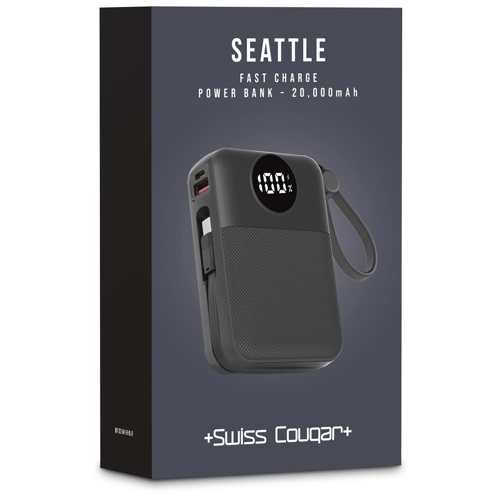 Swiss Cougar Seattle Fast Charge 22.5W Power Bank - 20 000mAh - Image 12