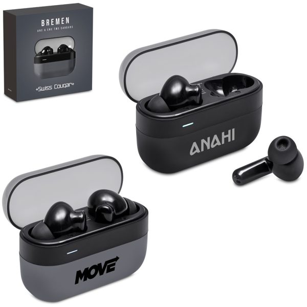 Swiss Cougar Bremen ANC And ENC TWS Earbuds