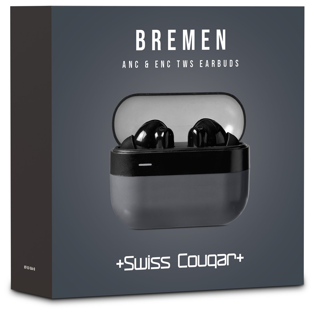 Swiss Cougar Bremen ANC And ENC TWS Earbuds - Image 2