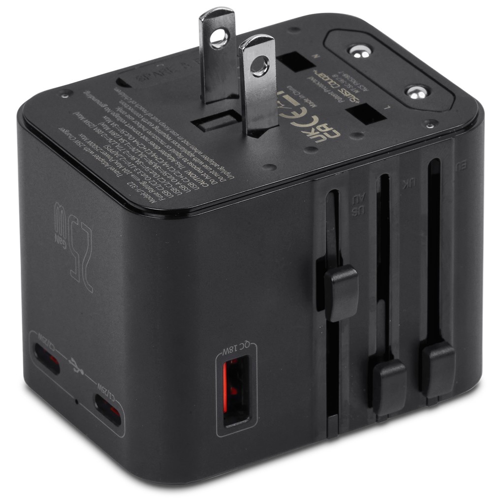 Swiss Cougar Dubrovnik World Travel Adaptor - Image 21