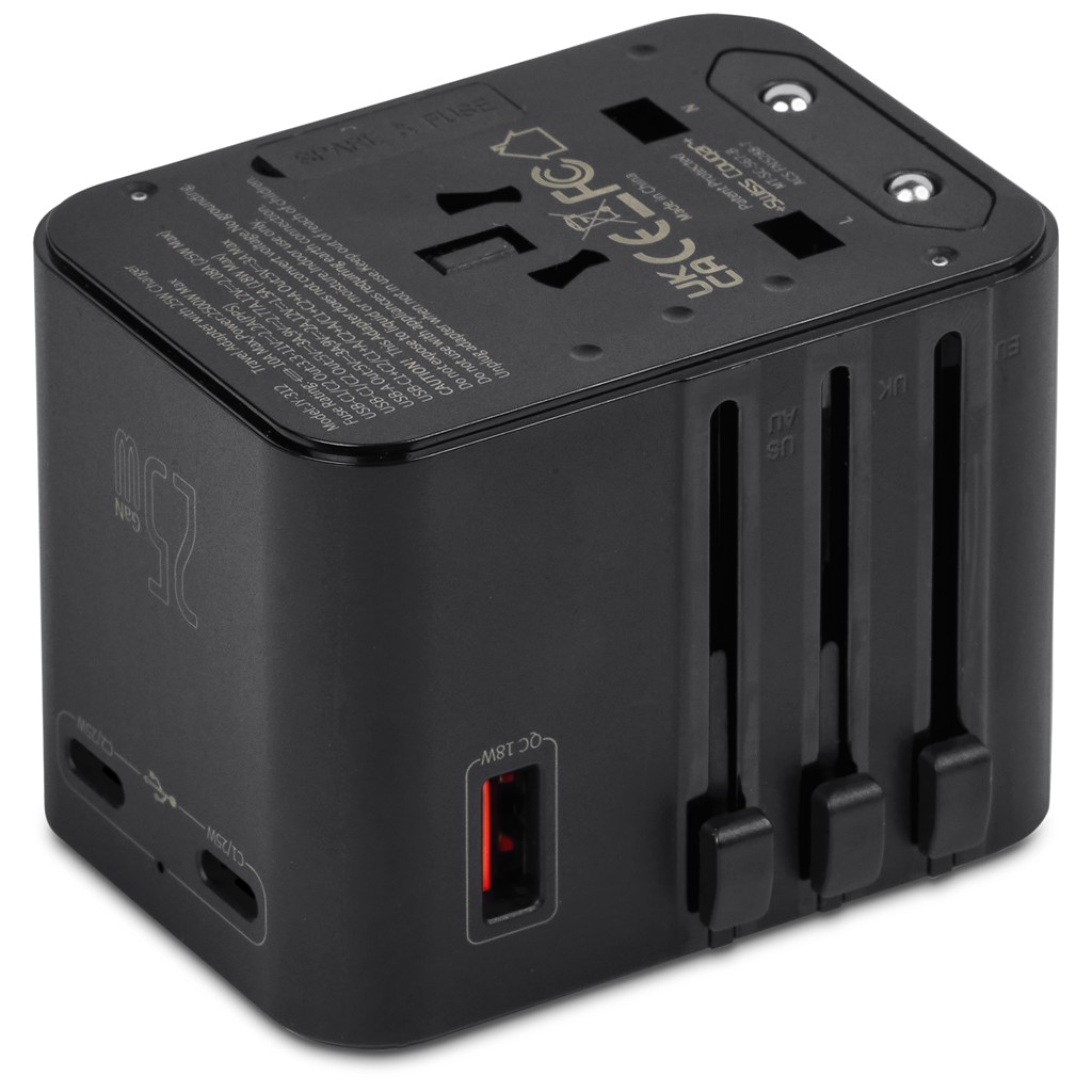 Swiss Cougar Dubrovnik World Travel Adaptor - Image 15