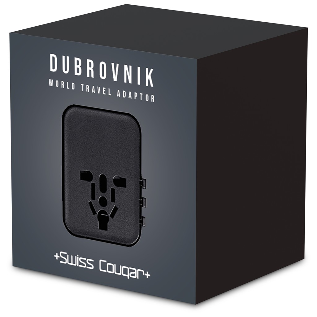 Swiss Cougar Dubrovnik World Travel Adaptor - Image 16