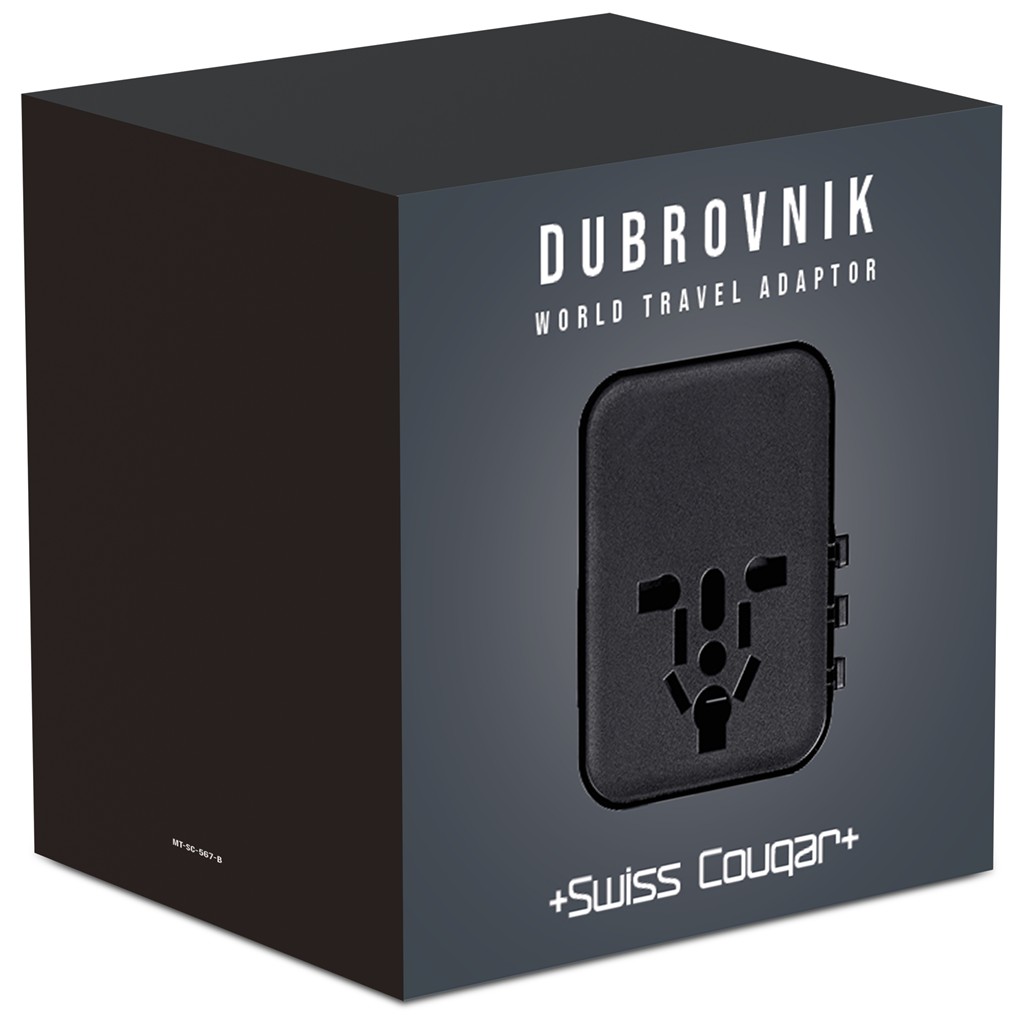 Swiss Cougar Dubrovnik World Travel Adaptor - Image 4